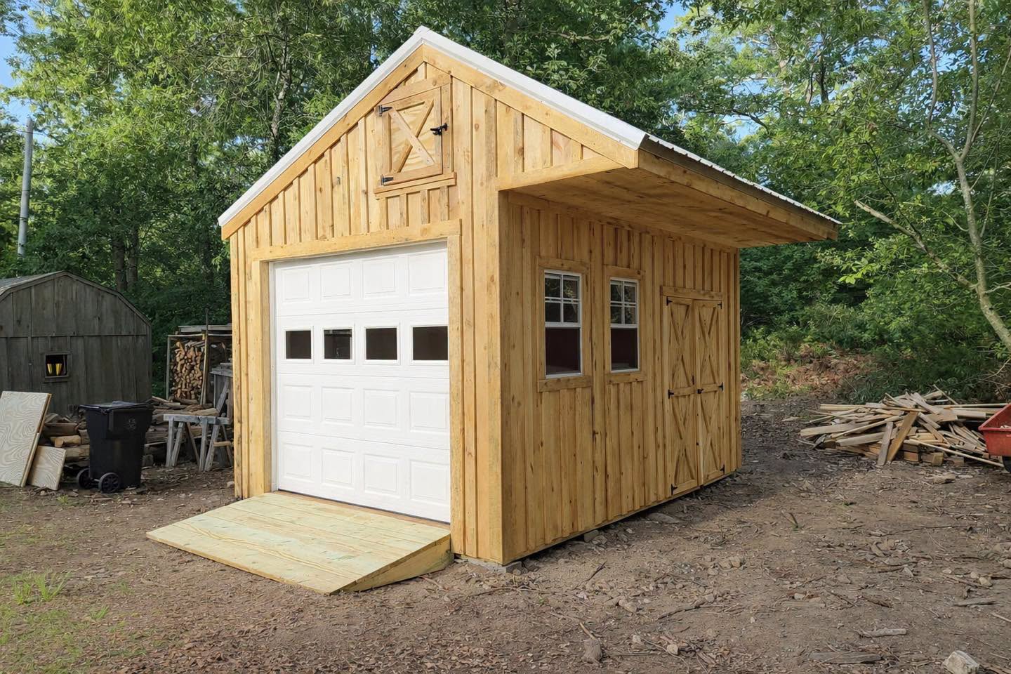 Custom Tractor Shed